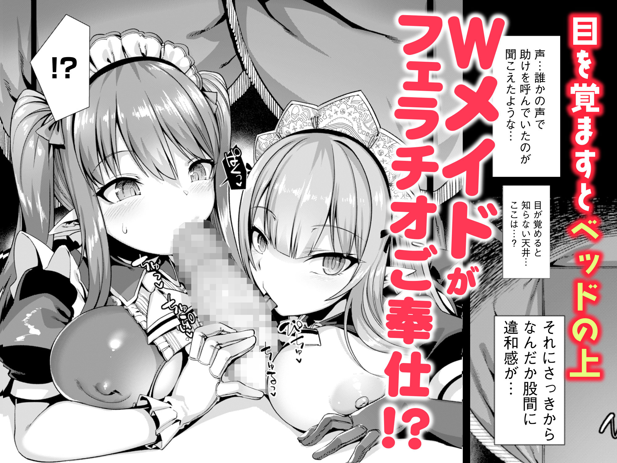 異世界メイド姉妹のあまあまハーレムご奉仕〜男が産まれない異世界へ召喚された俺がヒロインを充てがわれて子作りエッチ〜 画像 2