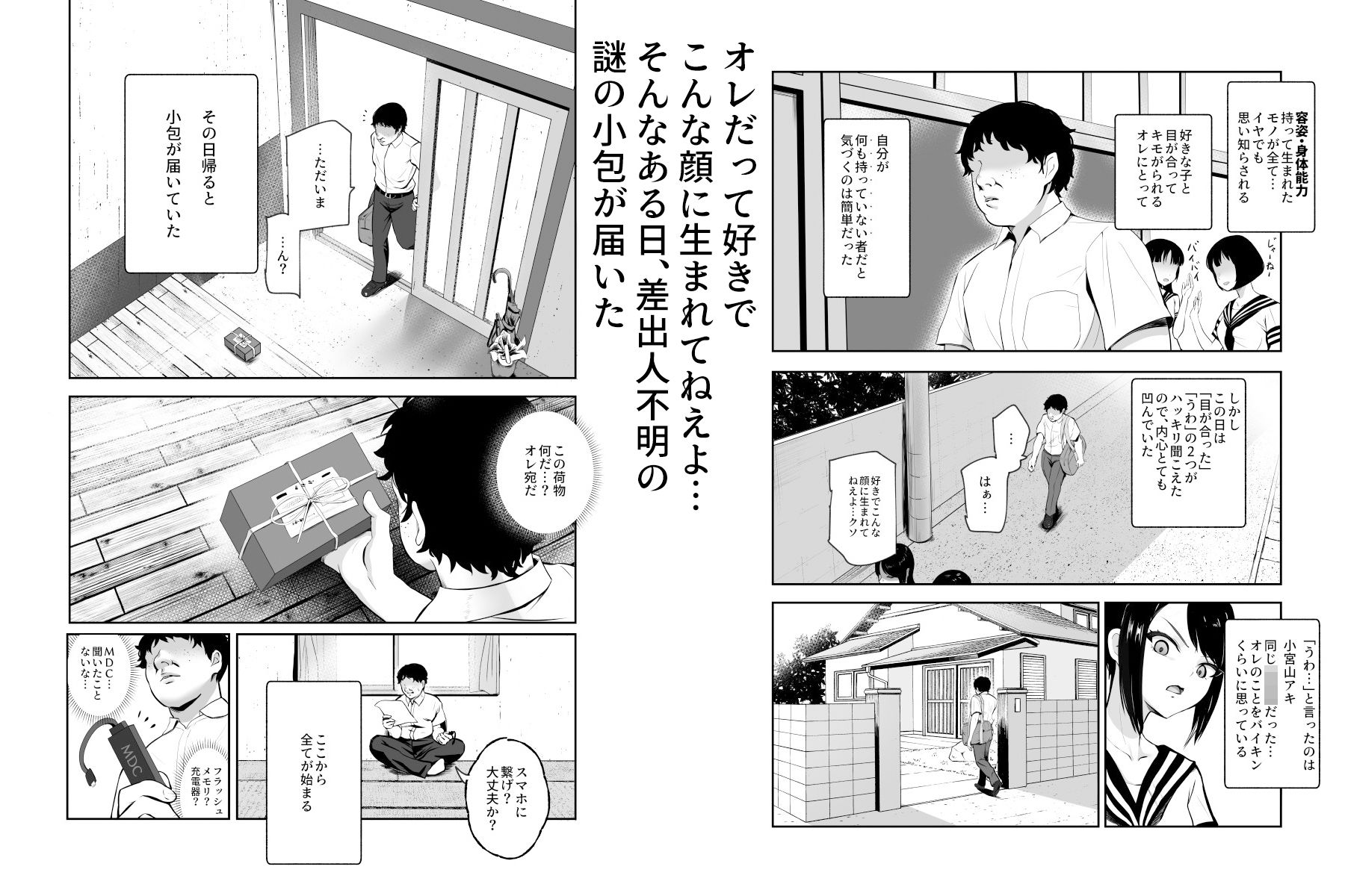 もしもデリヘルEX オレをバイキン扱いした女とずっと好きだった女を肉便器デリヘル 画像 2