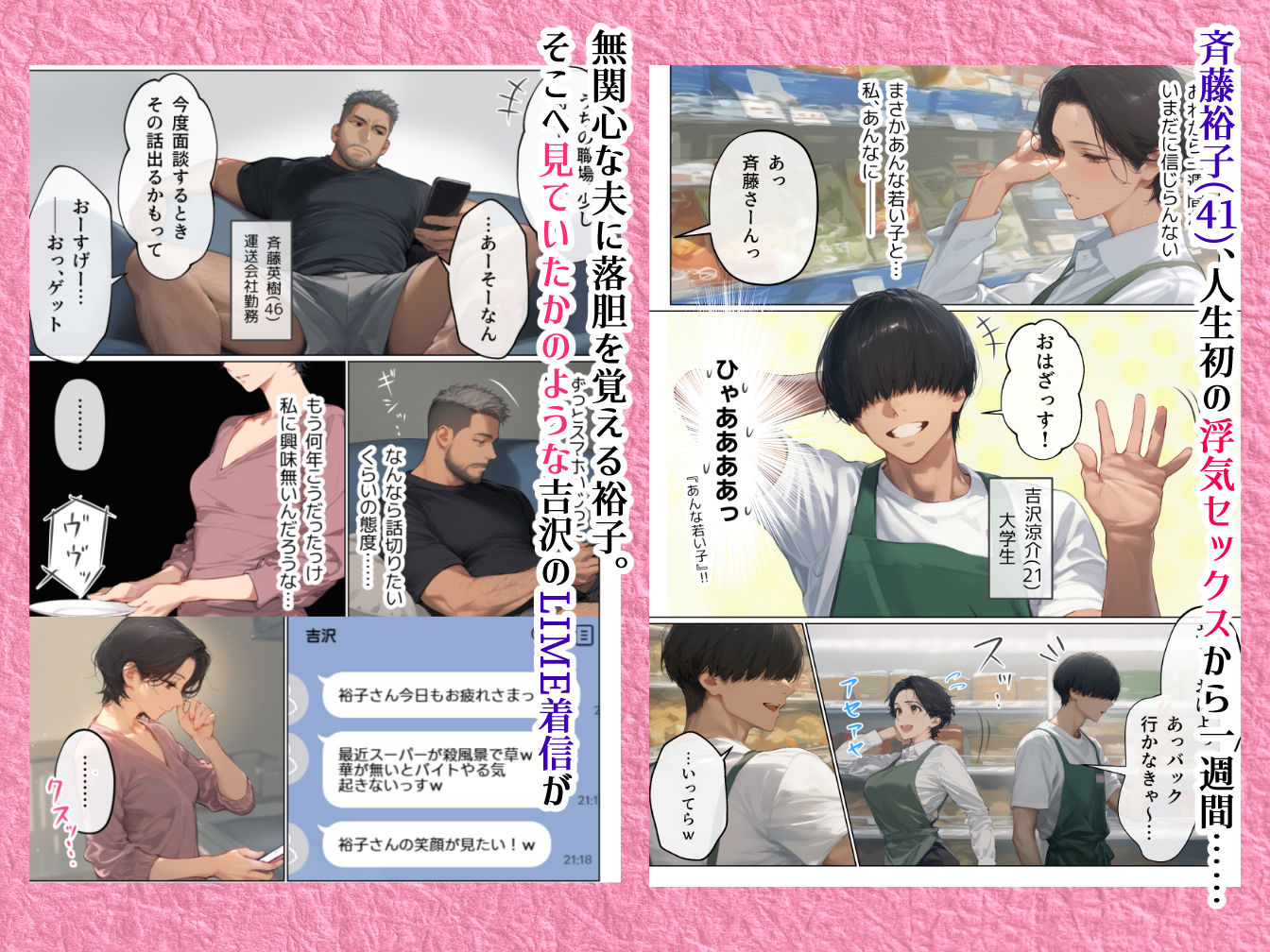 バ先のパート主婦（41）とセフレになったので週三で濃厚変態セックスを仕込んだら乳首ピアスと肛門で発情するド変態主婦になった話 画像 1