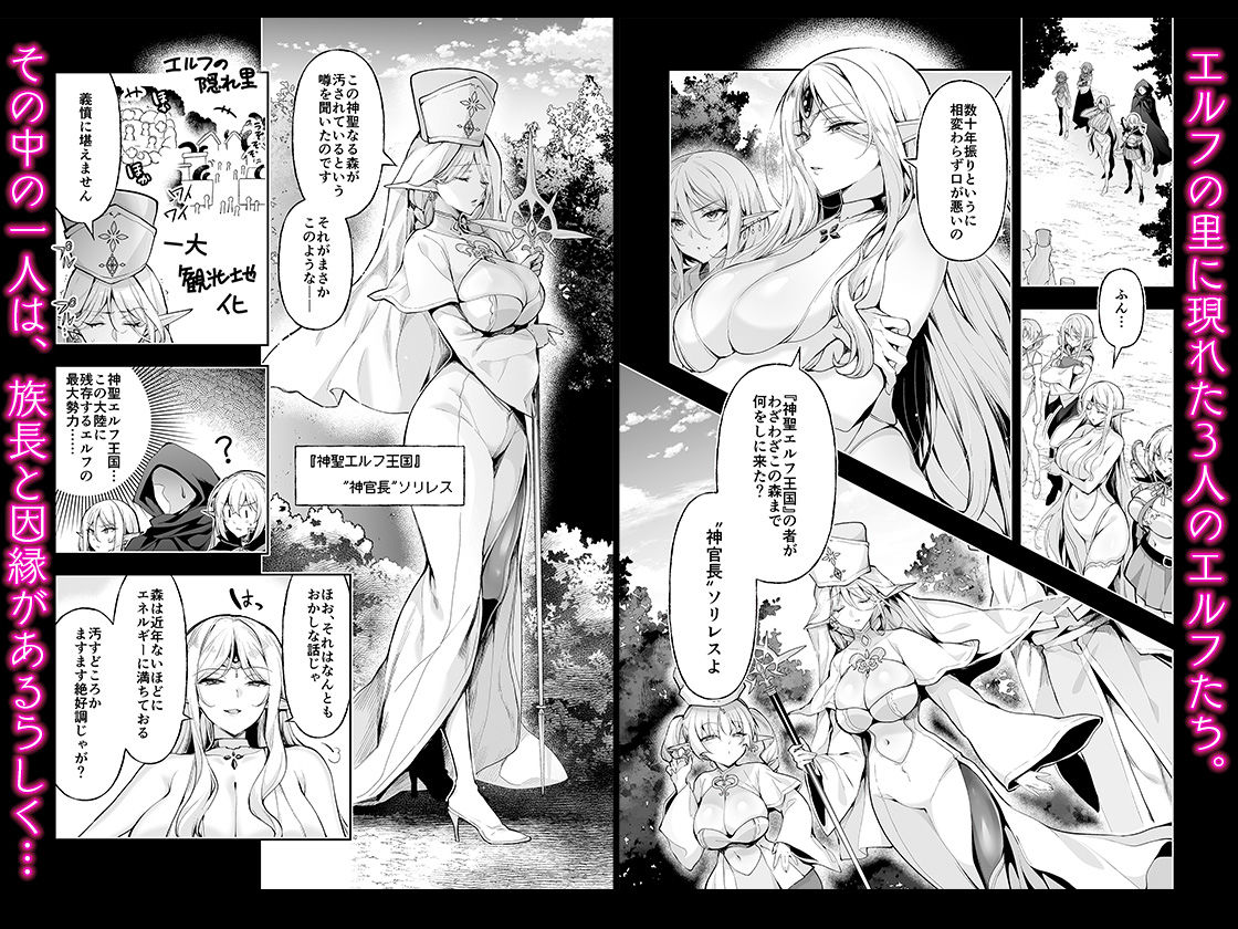 エルフに淫紋を付ける本 LEVEL:9 画像 1