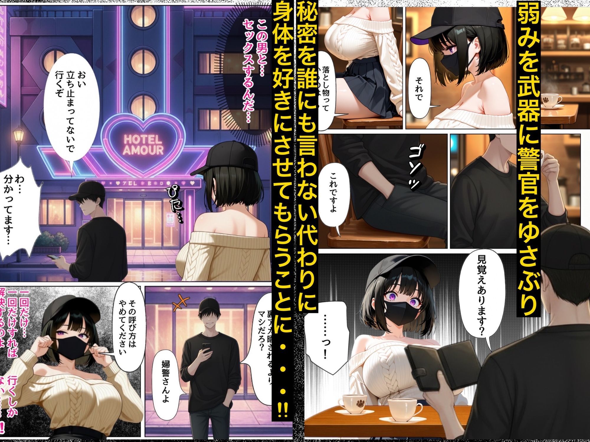 強気な裏アカ警察官、潮だくセックスで二か月後に分からされる話 画像 4