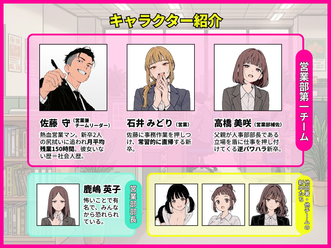 社内常識改変ノートで新卒問題児2人を性処理係にした物語 画像 1