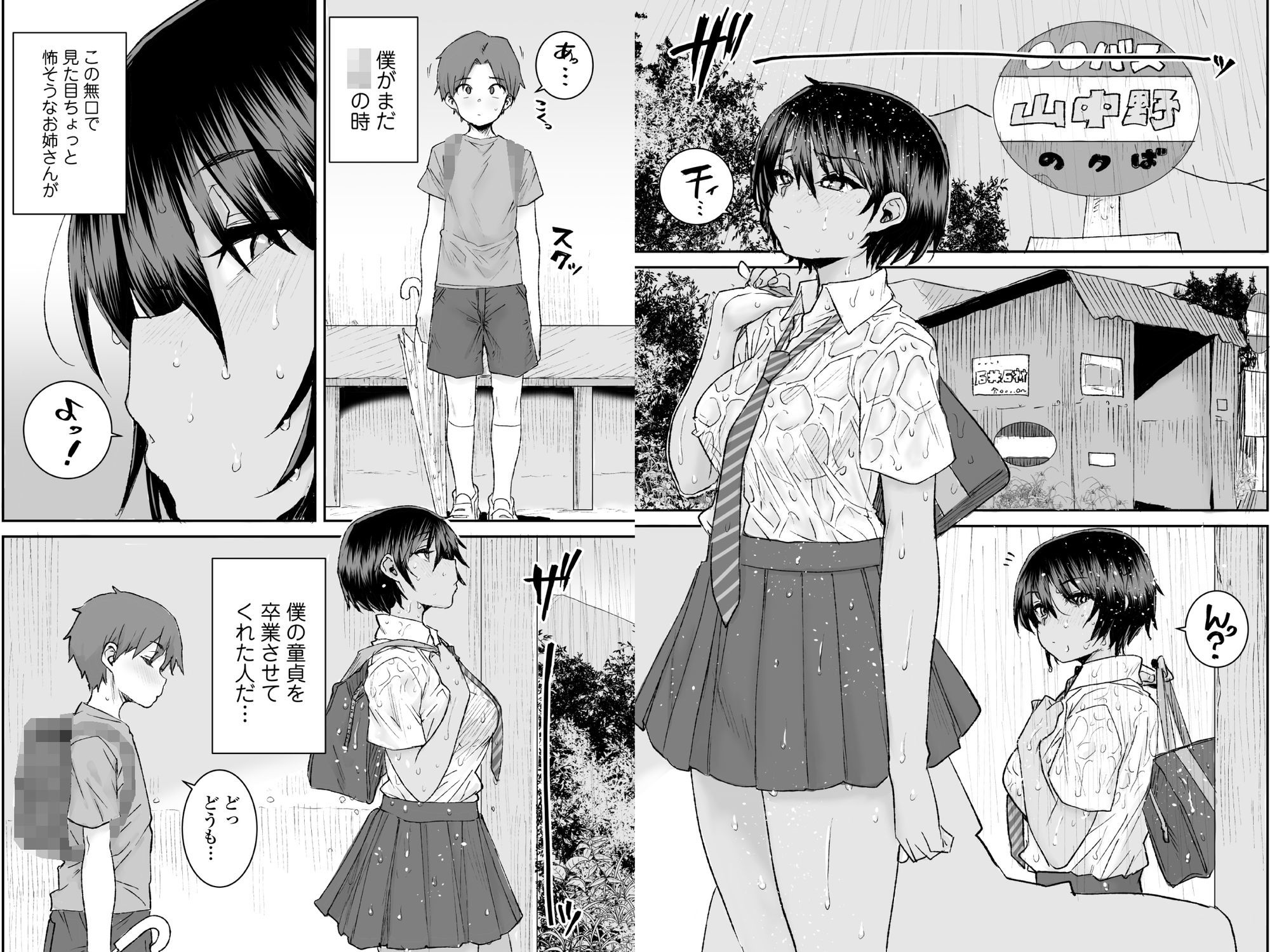 無口で気の強いボーイッシュなお姉ちゃんで僕は童貞を卒業しました 画像 4