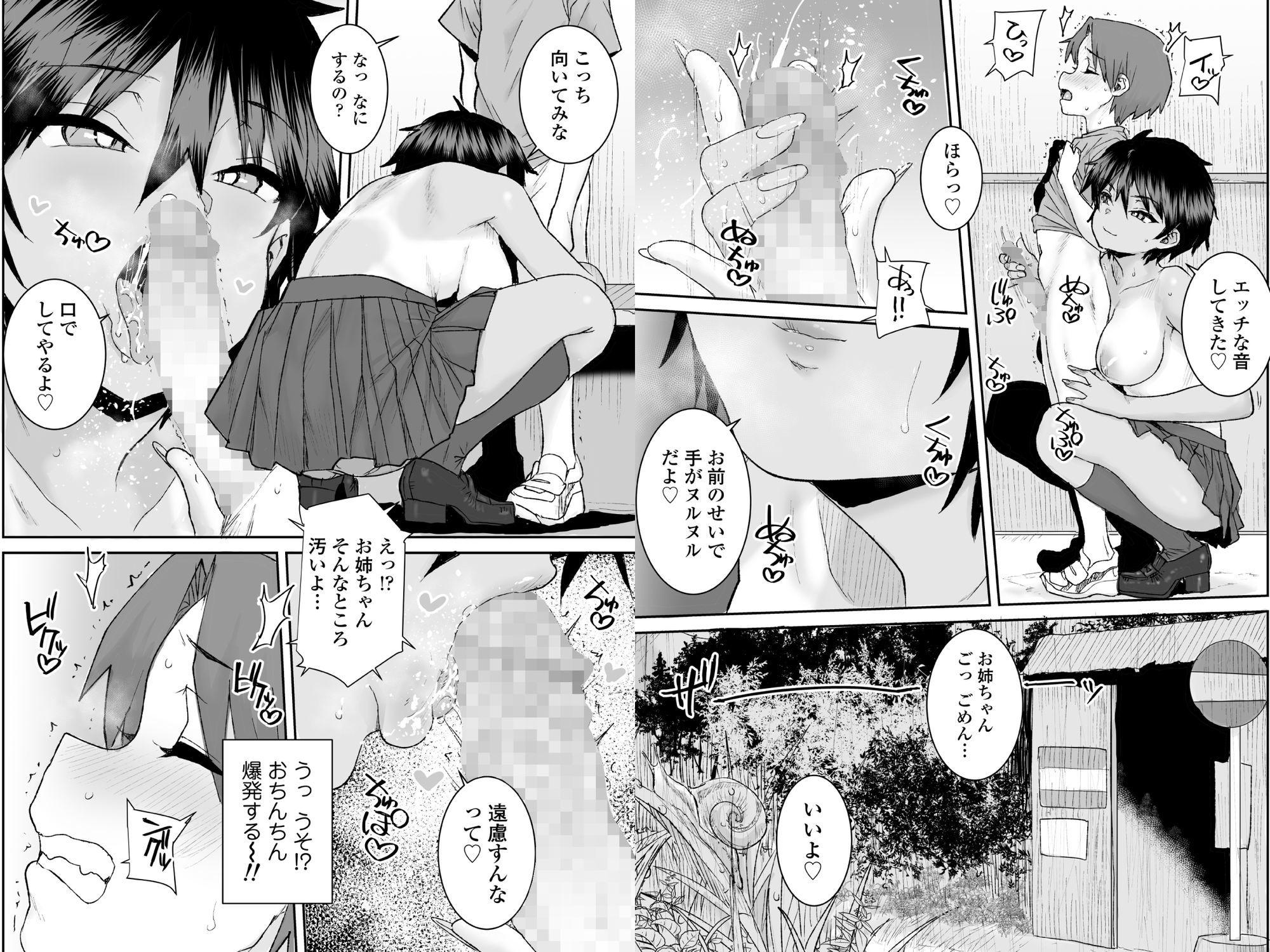 無口で気の強いボーイッシュなお姉ちゃんで僕は童貞を卒業しました 画像 9