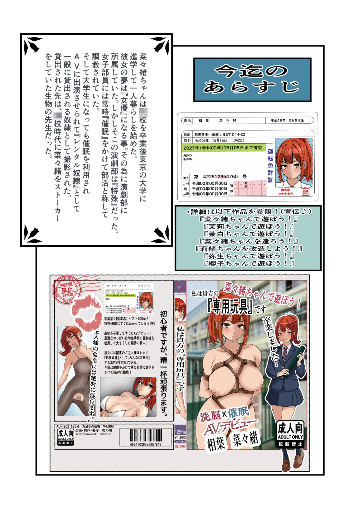 菜々緒ちゃんで遊ぼう！〜私は貴方の専用玩具です〜 画像 2