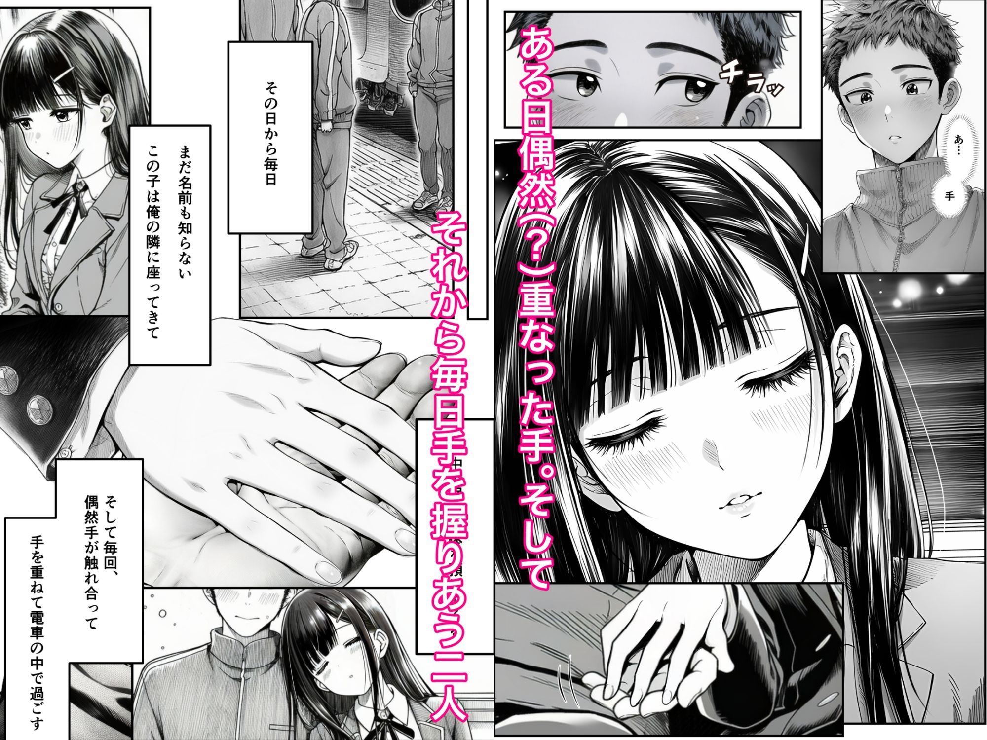 電車で何度も肩にもたれかかってくる女の子と、子作りセックスしてしまった 画像 3